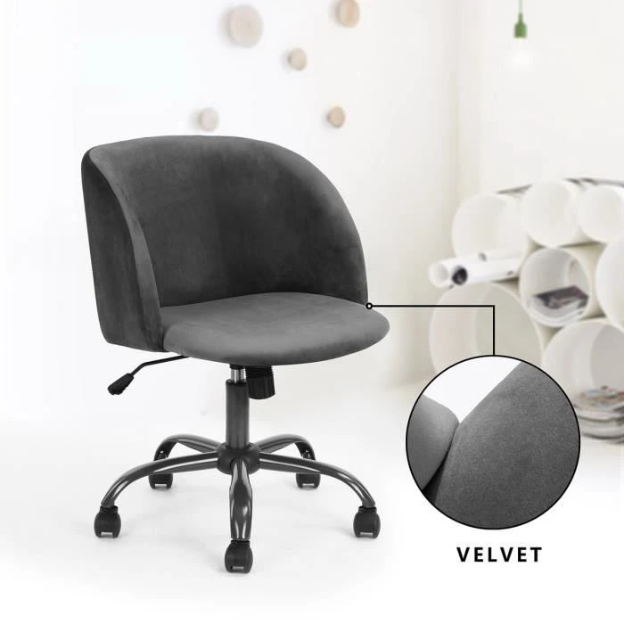 Modern Armless Task Desk Chair