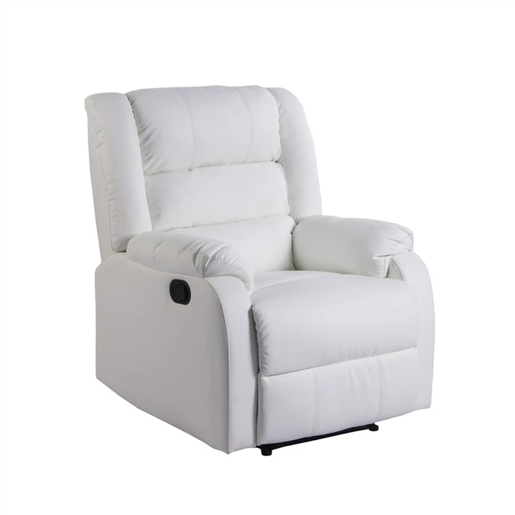 Leather Cover Adjustable Recliner Sofa