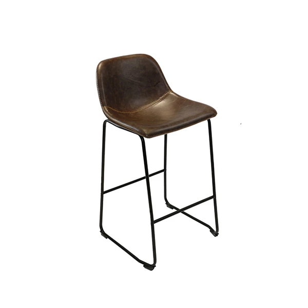 Lounge Bar Stools Leather Chair