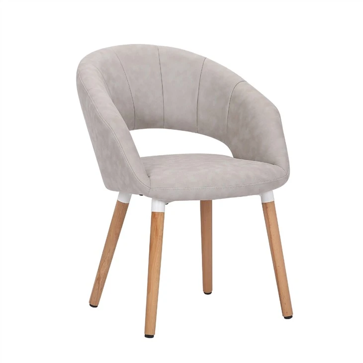 New Model Fabric Leisure Chair With Beech Foot