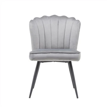 Leisure Chair With Velvet Fabric Cover