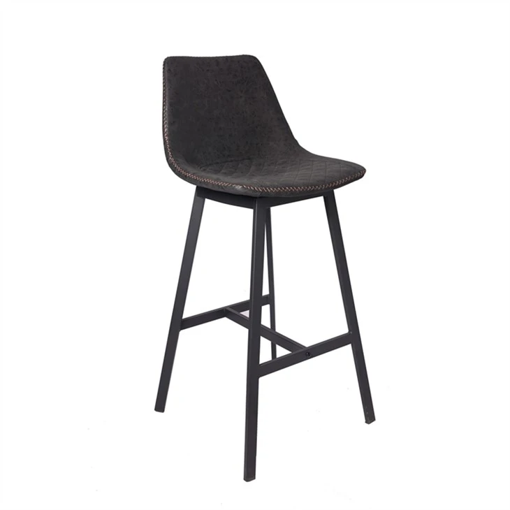 Modern Bar Chairs High Upholstered Barstools