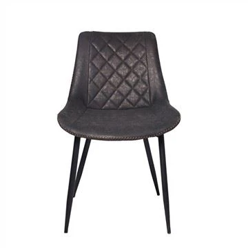 Modern Upholstered Dining Chair With Soft Leather Cover