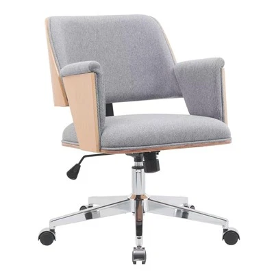 Fabric Grey Desk Chair